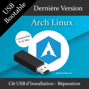 clé USB bootable Arch Linux