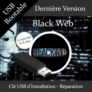 clé USB bootable Black Web