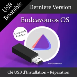 clé USB bootable Endeavouros OS
