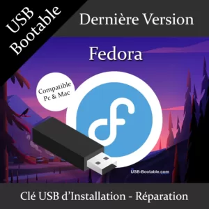clé USB bootable Fedora
