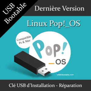 clé USB bootable Linux Pop!_OS