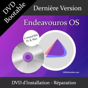 DVD bootable Endeavouros OS