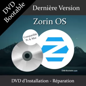 DVD bootable Zorin OS