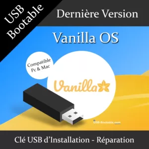 Clé USB bootable Vanilla OS