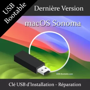 clé USB bootable macOS Sonoma